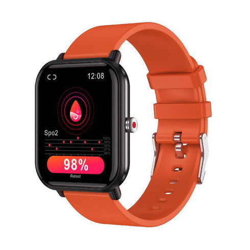 Applicable To Android Smart Watch Huaqiang Blood Pressure Measurement Heart Rate Blood Oxygen Exercise Bracelet Watch - EsaModa